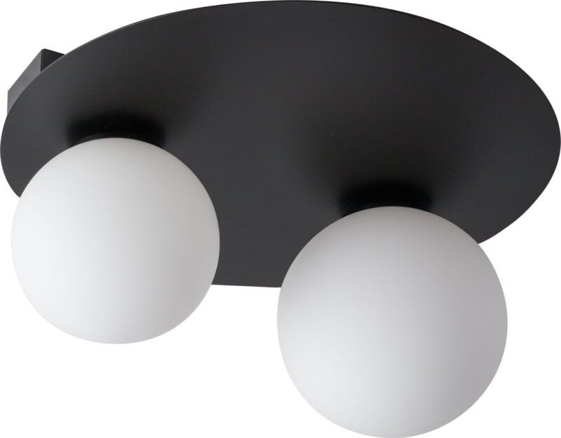 Sigma moderne Deckenleuchte schwarz und weiß 33 cm