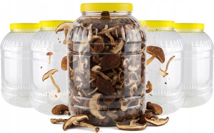 5x Behälter 8l Kunststoff MULTIFUNKTIONAL für Lebensmitteltinkturen