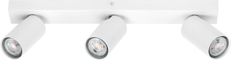 Led spot octagon 3 x 3,4W, GU10, 690lm, weiß, 2.700K Farbtemperatur, warmweiße Lichtfarbe, zeitloses Design, austauschba...