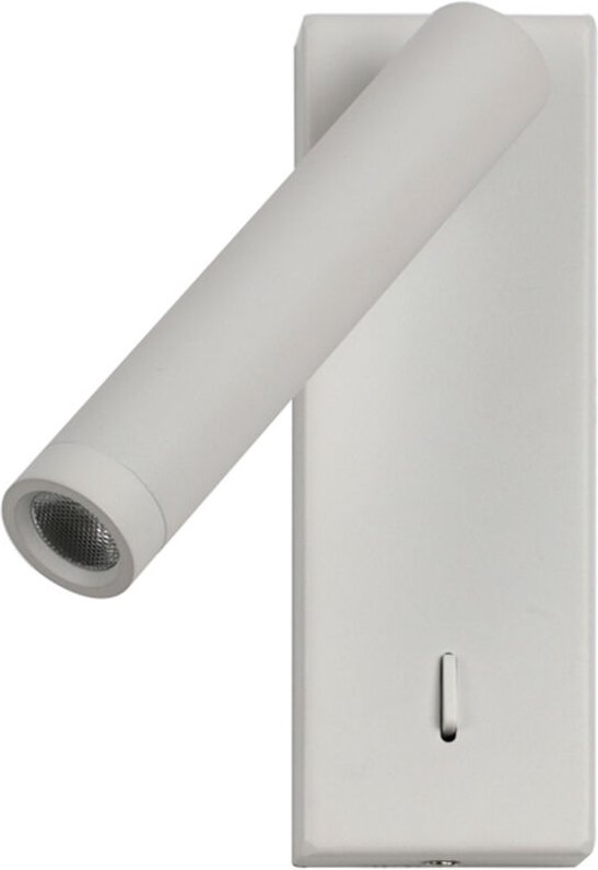 CALI LED-Wandleuchte, sandgestrahlt schwarz, ITALUX WL-21017-WH