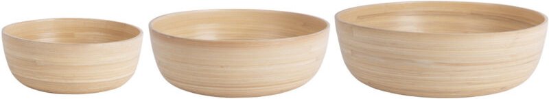 Schüsseln aus Bambus PURO, 3er-Set