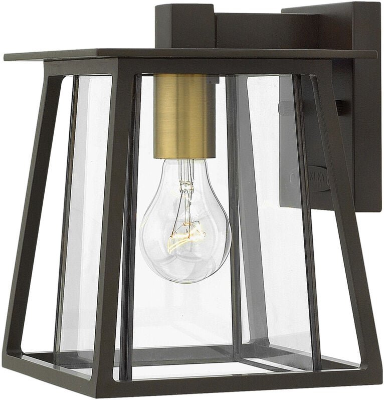 Elstead - Walker - 1 leichte kleine Außenwandlaterne Bronze IP44, E27