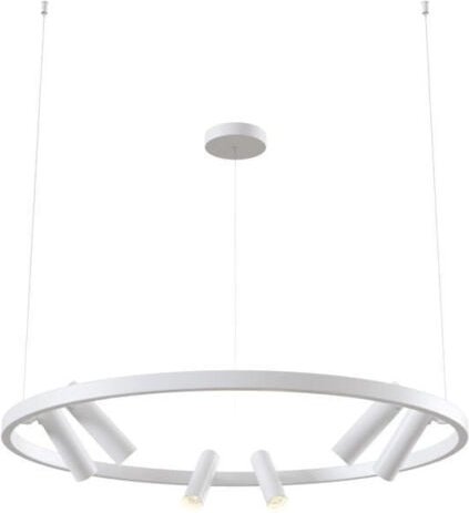 Maytoni - Hängelampe Pendellampe Esstischleuchte weiß led Wohnzimmerlampe Spots beweglich