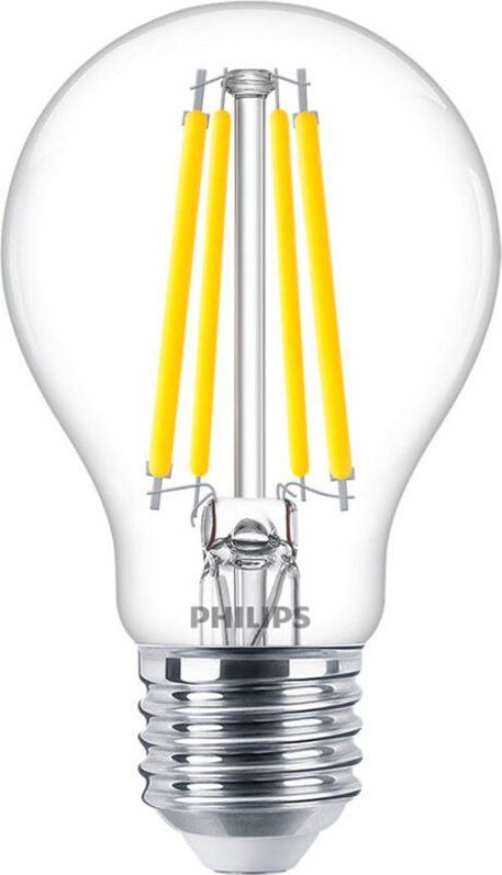 Philips MASTER Value LED Glühbirne E27 Birne Klar 7.8W 1055lm -