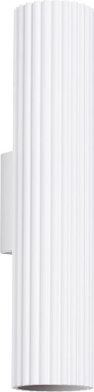 Amber 2 GU10 Weiße Alu Lumilo Wandleuchte 15.579.39