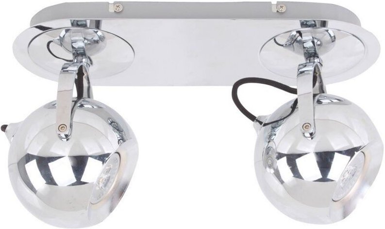 Italux - James Moderner 2-Licht-Doppel-Deckenstrahler, GU10