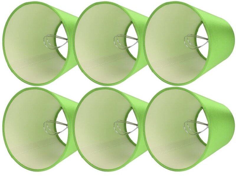 Stück E14 Lampenschirme aus weichem Stoff, klassisch-modern, Lampenabdeckung für Tisch- und Stehlampen, Zubehör für Schl...