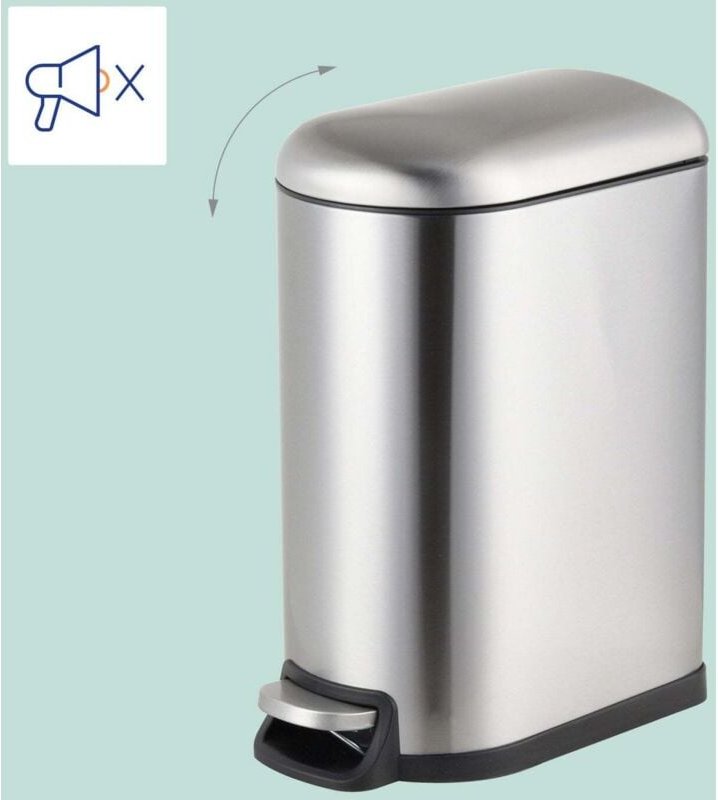 Treteimer 10 l metall deckel mit soft close funktion