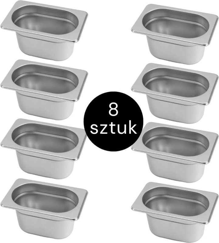 GN-Container Mega-M 1/9 176x108x150 (8er-Set) N