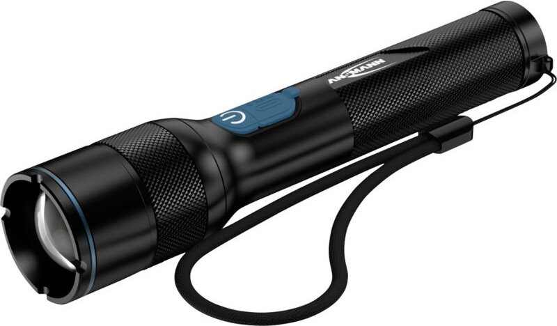 Ansmann LED Taschenlampe Adventure TA2500RF SMD LED Taschenlampe 5.5 h 205 g