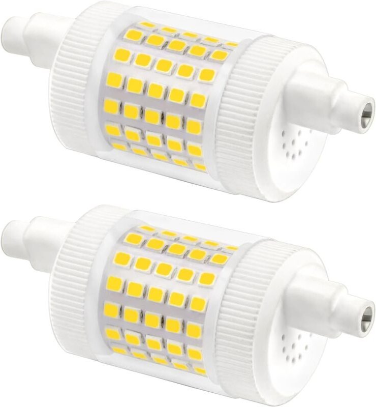 Kcvv - R7S 78 mm dimmbare LED-Lampe, 15 w, Kaltweiß 6000 k, 1500 lm, ac 230 v, entspricht R7S 120 w 100 w Halogenstift, ...