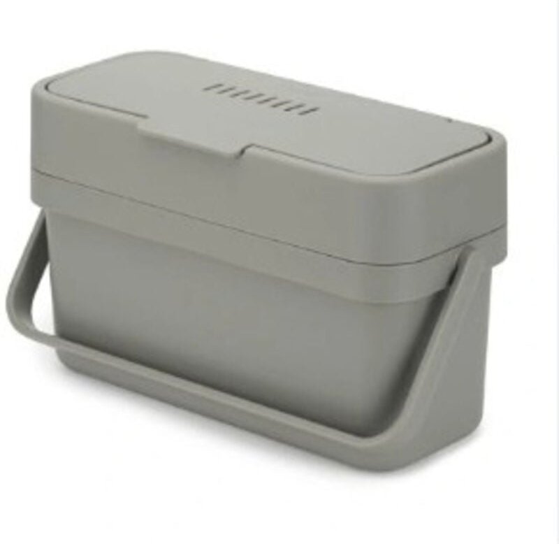 Joseph Joseph Duo-Abfalleimer de Easy Food defilling, Kompaktes und praktisches Design, Ideal für die Küche, Hohe Kapazi...