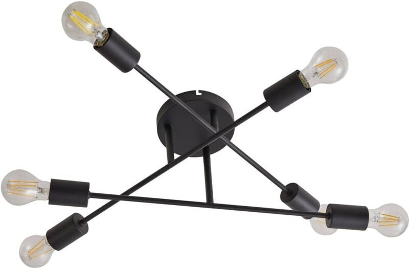 Thumbnail - Lindby - Deckenlampe 'Estar' aus Metall für Wohnzimmer & Esszimmer von