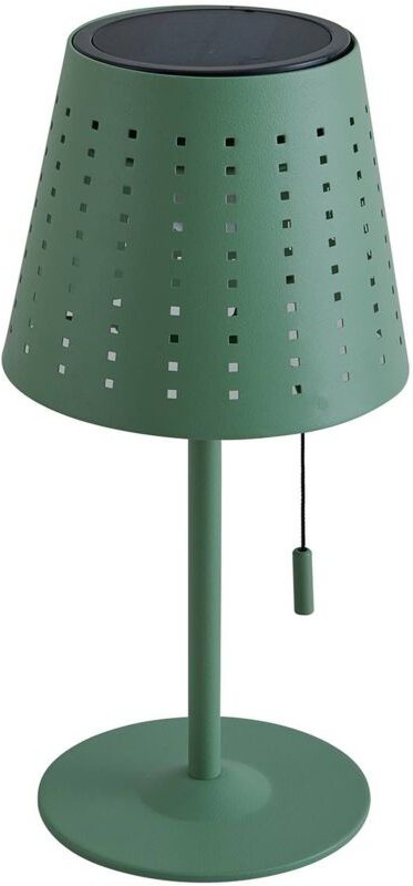 Solarleuchten 'Hilario' aus Metall dimmbar von Lindby