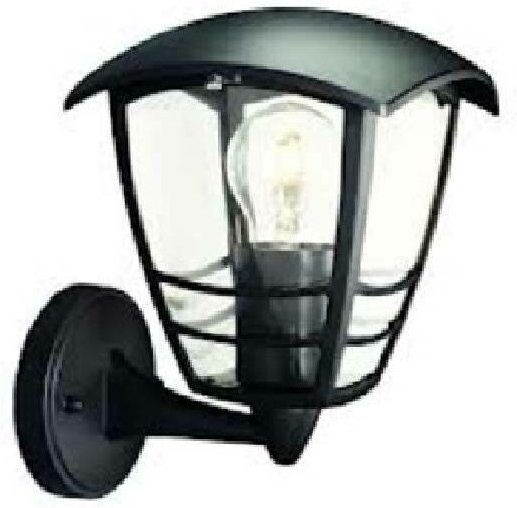 Creek lanterne schwarze farbe 60w fÜr aussenphilippen 15380303010 15380/30/16 153803016