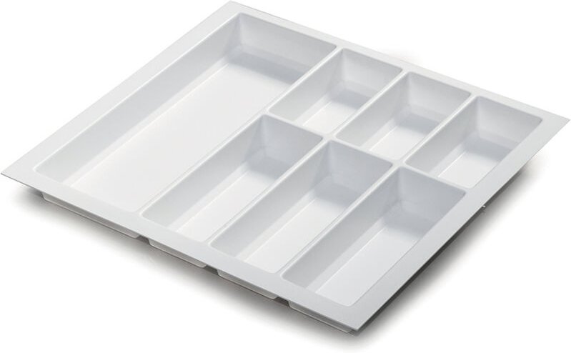 Classico Besteckkasten 522x474mm weiß strukturiert SANS MARQUE