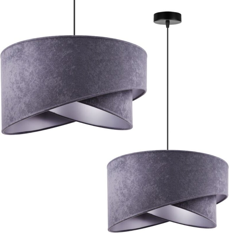 Hängende Deckenleuchte Kronleuchter Lampenschirm Glamour