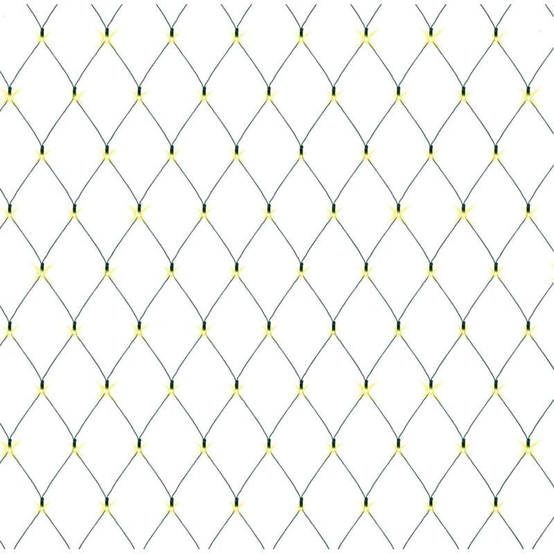 TrendLine LED Lichternetz warmweiß 2,75 x 1,65 m Lichterkette Leuchte Lichter