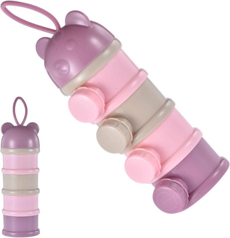 Milchpulverspender, Milchspender, stapelbarer Behälter für Säuglingsnahrung, Dosierbox für Milchpulver, Spenderbox für S...