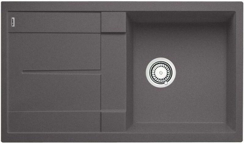 Metra 5 - Silgranitspüle, 86x50 cm, Felsgrau 518872 - Blanco