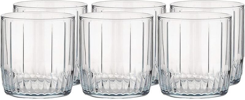 Pasabahce - Leia 3er Water Berühmte Gläser Wassergläser transparent aus Glas