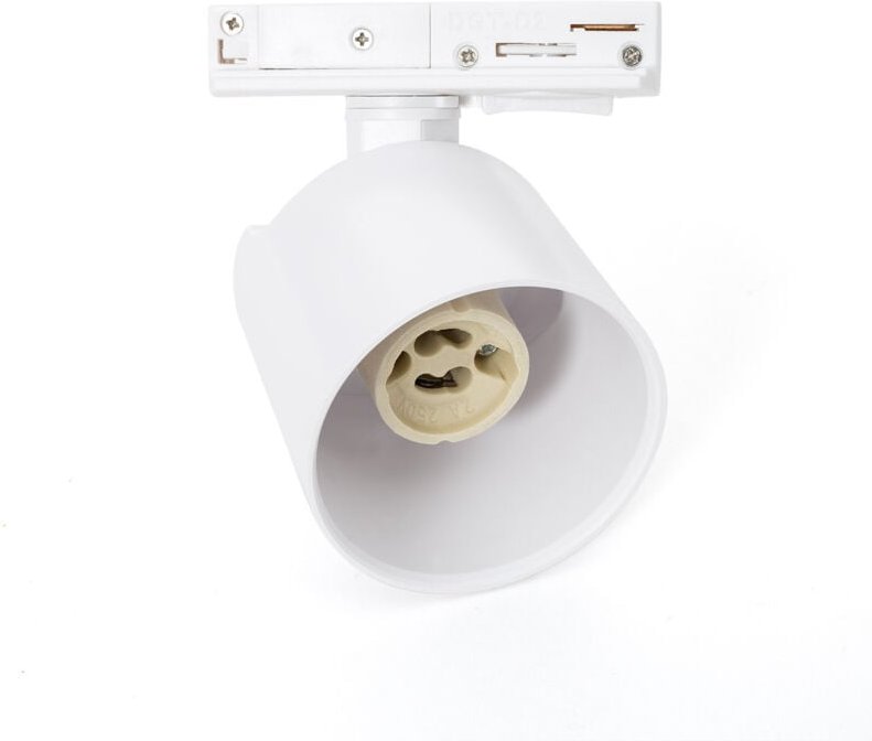 Efectoled - 1-Phasenstromschiene Strahler Davos für GU10 AR111 LED-Glühbirne Weiß