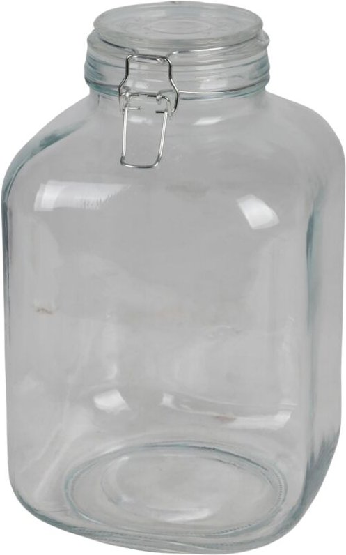 XXL Drahtbügelglas 4,8L Vorratsglas Einmachglas Gurkenglas Rumtopf Bowleglas