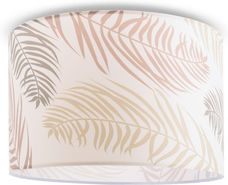 Led Lampe Deckenlampe Wohnzimmer Deko Wohnzimmer Deckenleuchte Palmen Grün (Ø38cm), Deckenleuchte - Weiß - Paco Home