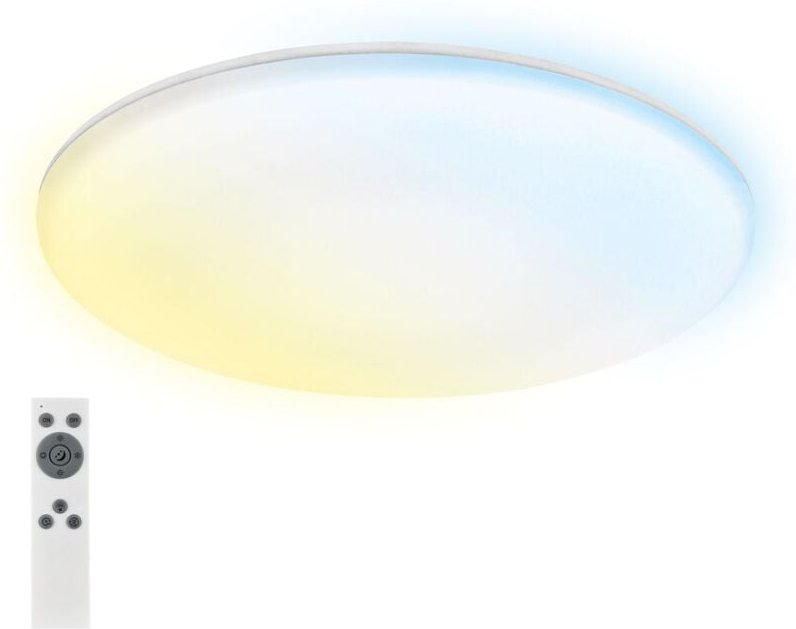 Led Deckenlampe led Deckenleuchte Badlampe Fernbedienung cct Dimmbar Bad