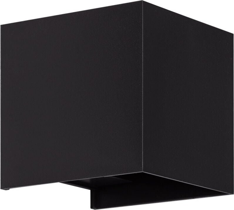 Led Außenwandleuchte 6W Aluminium Doppelbeleuchtung Eros 4000K Schwarz Neutralweiß