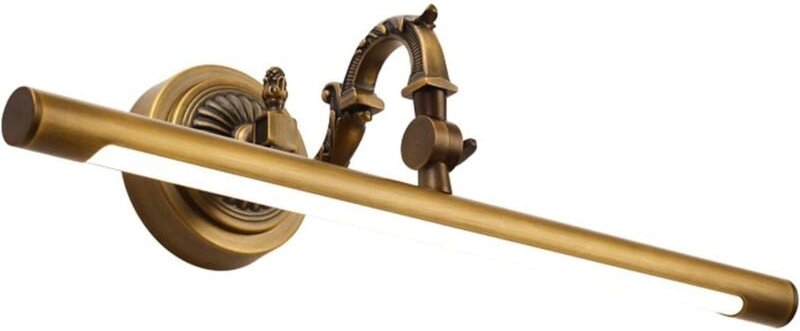 Vintage LED Badezimmerspiegelleuchte Badezimmerbeleuchtung Messing IP44 Wasserdichte Beleuchtung für Schminktisch Kosmet...