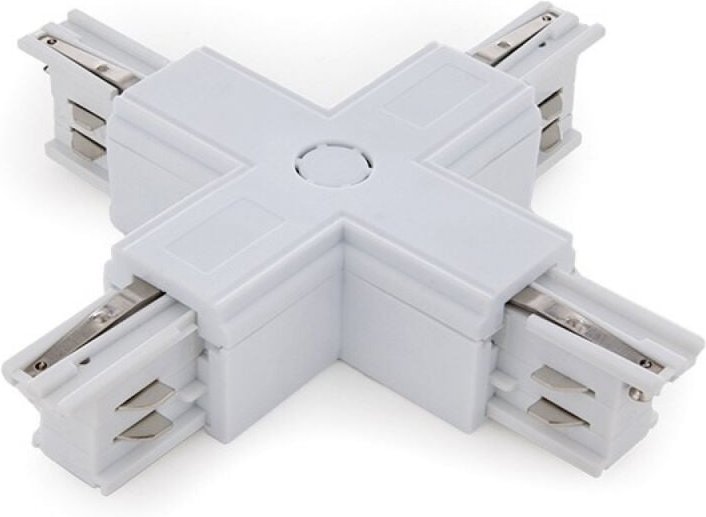 + Stecker 3-Phasen-Spur Weiß