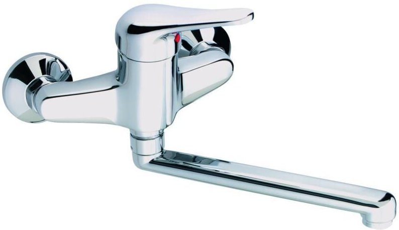 Thumbnail - Conmetall - Cornat Spültisch-Wandarmatur Punto Wasserhahn Spültischarmatur Armatur