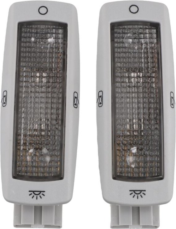 2PCS Hinten Lesen Karte Dome Licht Decke Lampe für