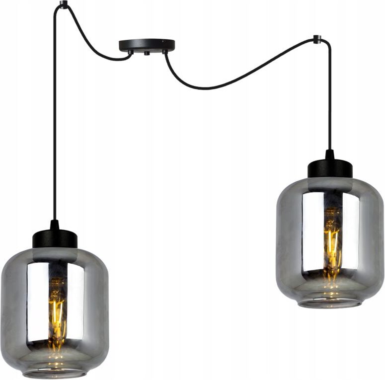 Moderne Elegante Hängelampe Mit Glasschirm