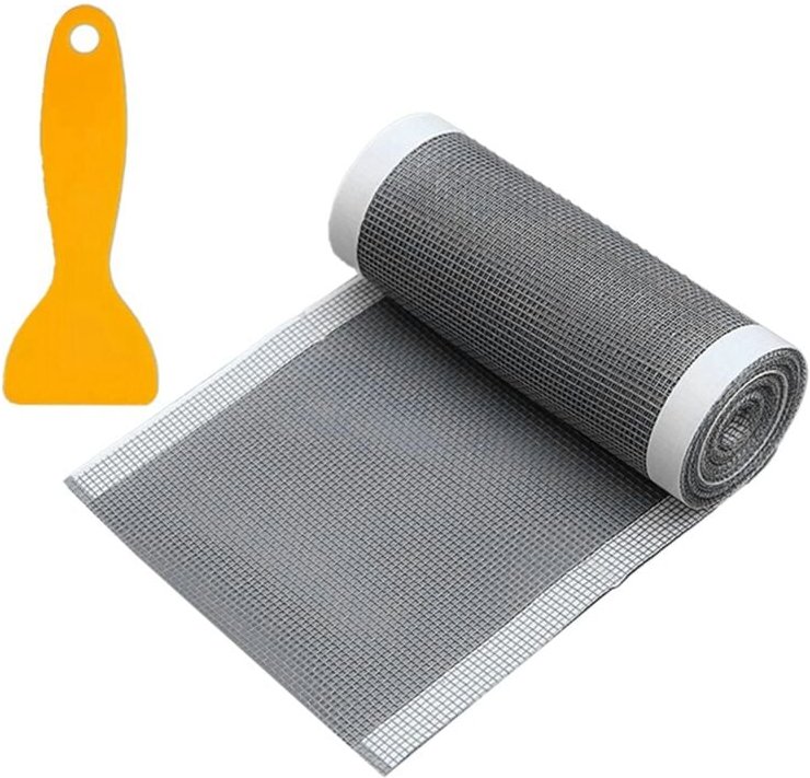 Sieb Küchenspüle Kanalisation Vorfluter Stopper Badezimmer Mesh Aufkleber Einweg Dusche Bodenablauf Filter 120mm x 4M