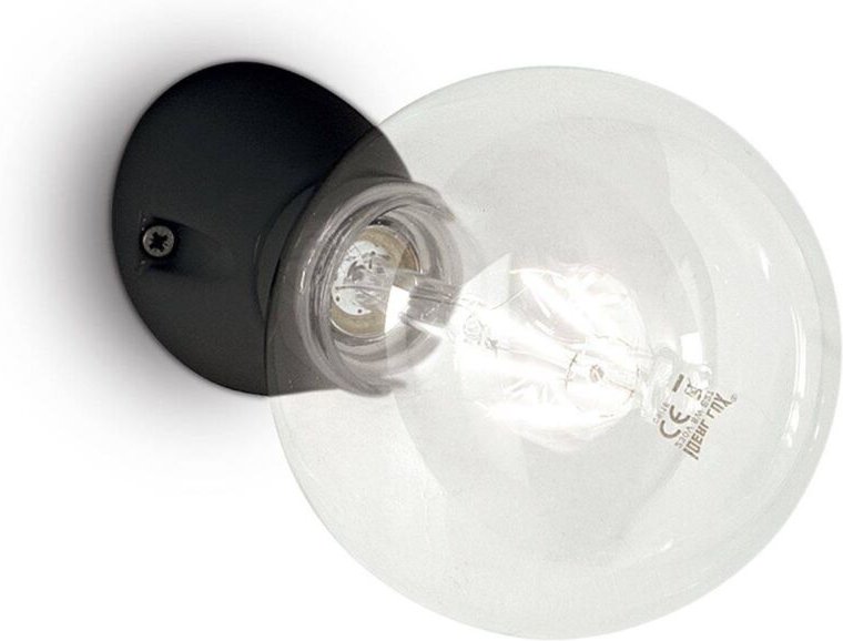 Winery - 1 Licht Wand Licht Schwarz - Ideal Lux