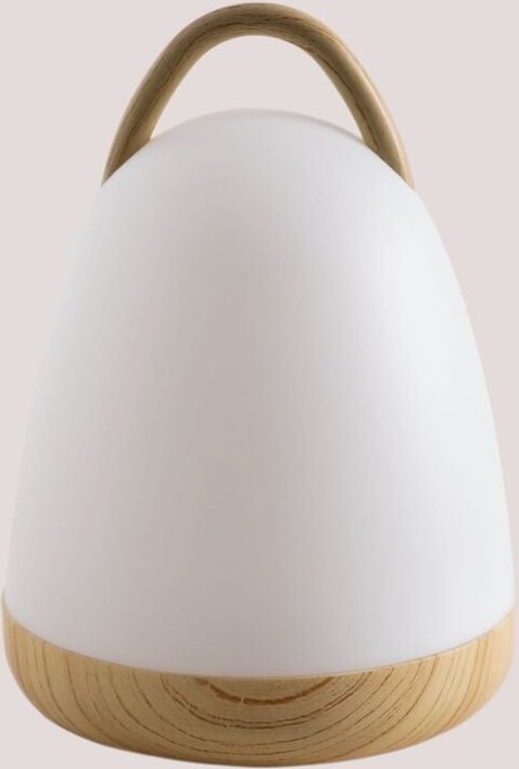 SKLUM Kabellose LED-Tischlampe für den Außenbereich Andrew Weiss - Natur