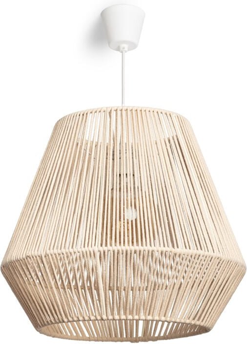 Efectoled - Pendelleuchte Seil Diantha Beige