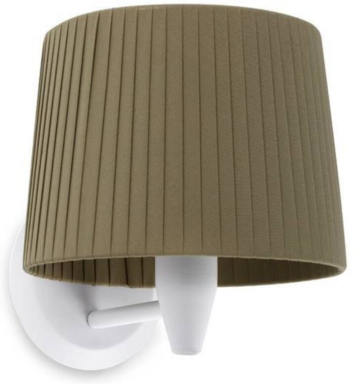 Thumbnail - Samba Wandleuchte innen weiß/Polyesterseide grün 64306-37