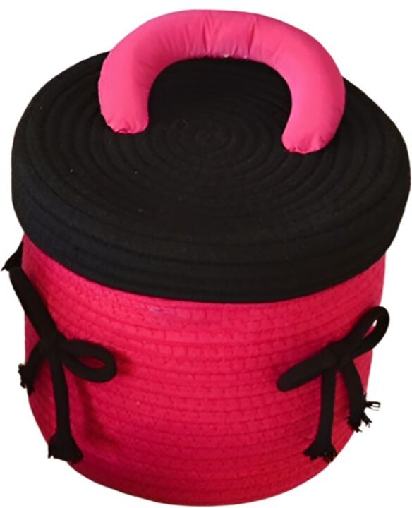 Gewebte Aufbewahrungskörbe, Wohnzimmer, Schreibtisch, Kleinigkeiten, Aufbewahrungskörbe, Spielzeug-Aufbewahrungsboxen, M...