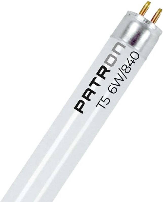 EDM - Dimmbare Leuchtstoffröhre 'T5' G5 (6W 4000K 260lm) IP20 Ø1,6x21cm