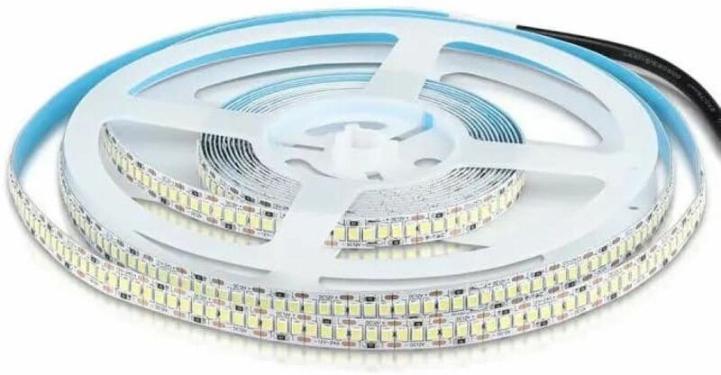 Led streifen v-tac 212166 vt-2835-12v 6400k ip20-5 meter