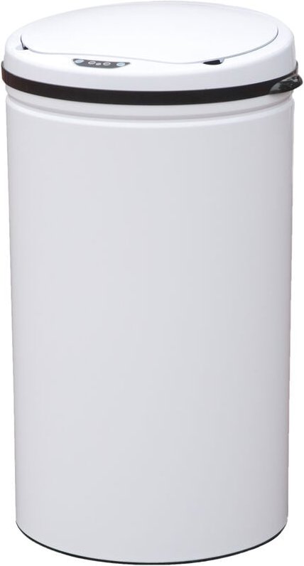 Sensor-Mülleimer 30L Mülleimer mit Sensor Abfalleimer Küche Weiß - Svita