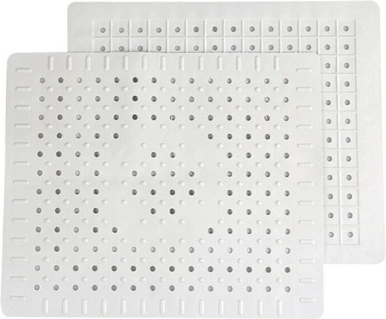 Set mit 2 robusten, rutschfesten Spülbecken-Schutzmatten aus Gummi, leicht zu reinigen und zuschneidbar