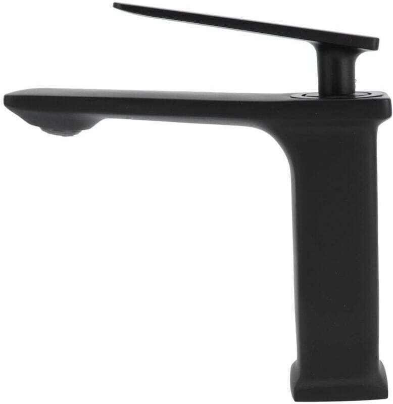 0 02 05 Mélangeur de lavabo, Robinet de Cuisine Noir résistant à la Corrosion pour Coiffeuse de Salle de Bain pour Salle...