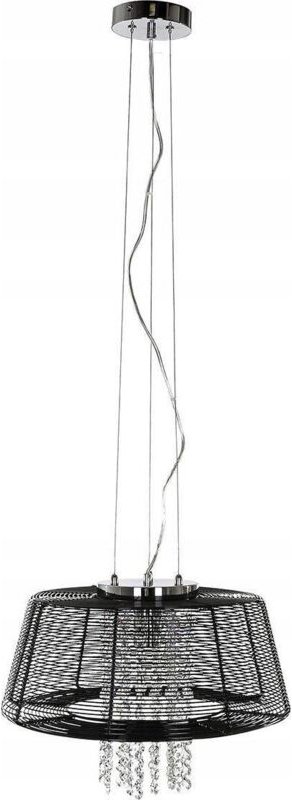 Italux Elegante Pendelleuchte Chrom 40 cm