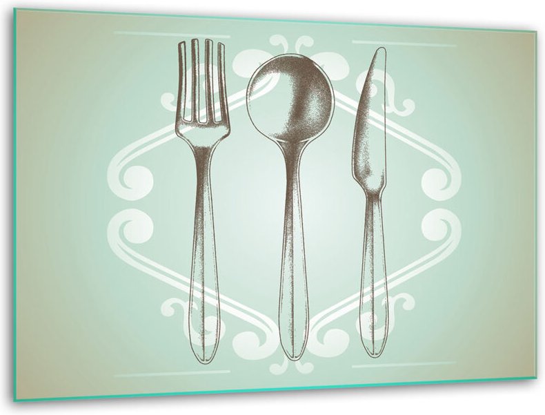 GlaShackingbretständer 40x30 Küche