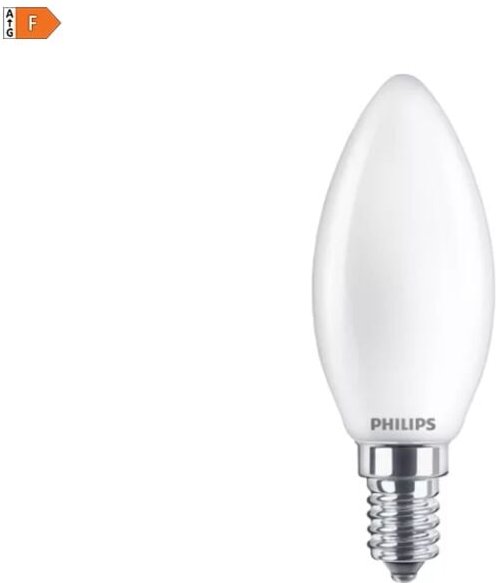 Oliva led Glühbirne Philips 4,3W 2700K E14 Sockel INCACAN40G2