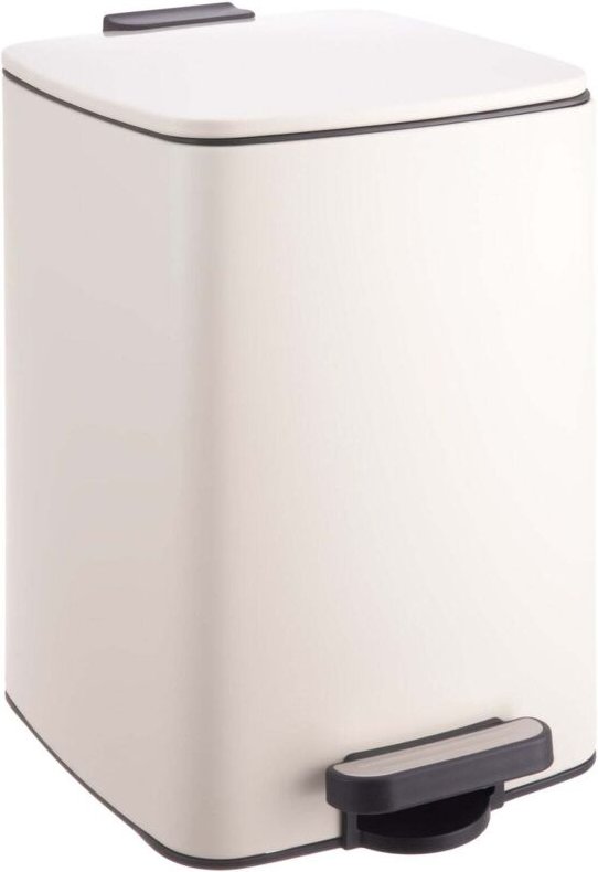 12-Liter-Küchenabfalleimer mit Tretmechanismus und Soft-Close-Deckel